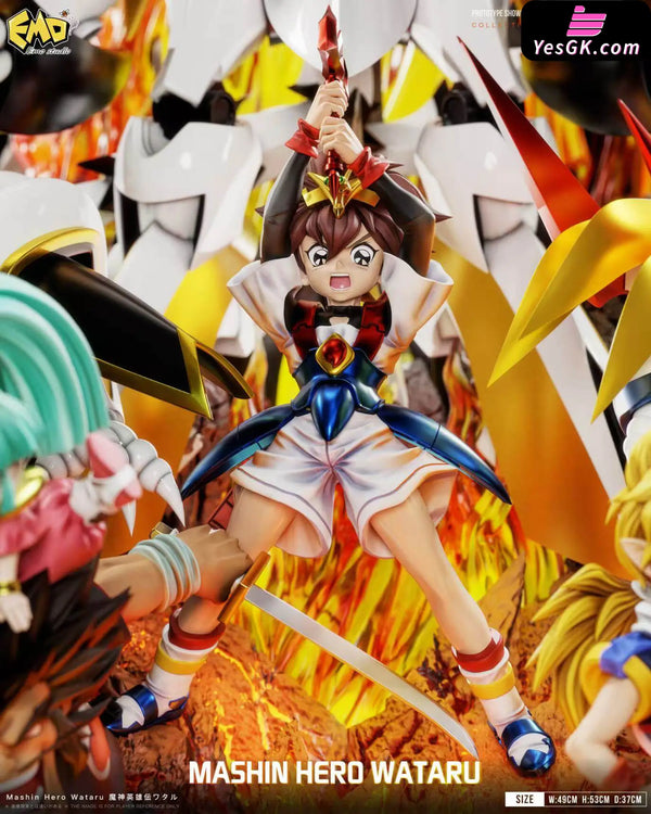Childhood Series 006 Mashin Hero Wataru Statue - EMO Studio - Others