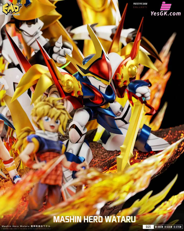 Childhood Series 006 Mashin Hero Wataru Statue - EMO Studio - Others