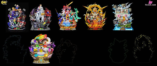 Childhood Series 006 Mashin Hero Wataru Statue - EMO Studio - Others
