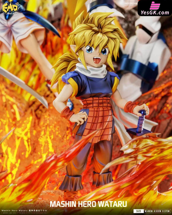 Childhood Series 006 Mashin Hero Wataru Statue - EMO Studio - Others