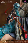 Chinese Drunk Beauty Blue Bird Resin Statue - Amerfort Studio [Pre-Order]