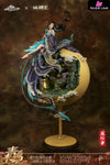 Chinese Drunk Beauty Blue Bird Resin Statue - Amerfort Studio [Pre-Order]