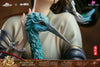 Chinese Drunk Beauty Blue Bird Resin Statue - Amerfort Studio [Pre-Order]