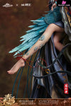 Chinese Drunk Beauty Blue Bird Resin Statue - Amerfort Studio [Pre-Order]