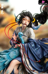Chinese Drunk Beauty Blue Bird Resin Statue - PJ Studio [In-Stock] - Full Payment - Original Design