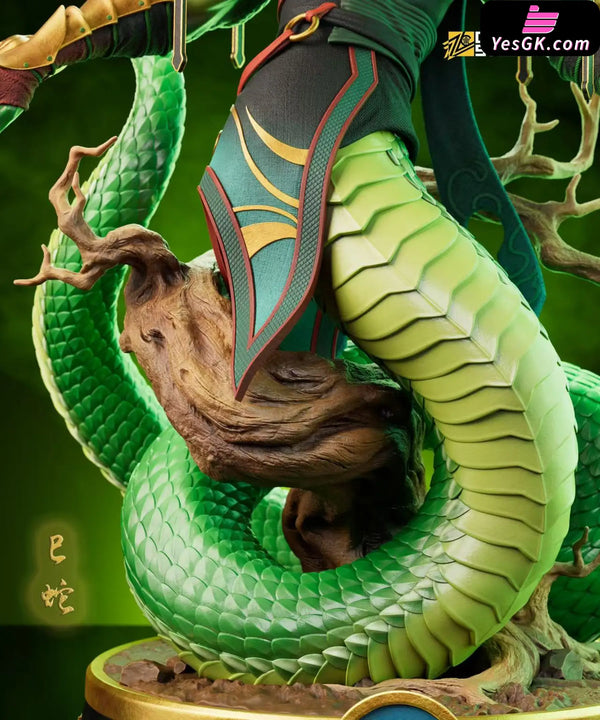 Chinese Zodiac Series The snake Licensed Statue - Shi Yue Wu Tong Studio [In-Stock] - Full Payment - Chinese Style