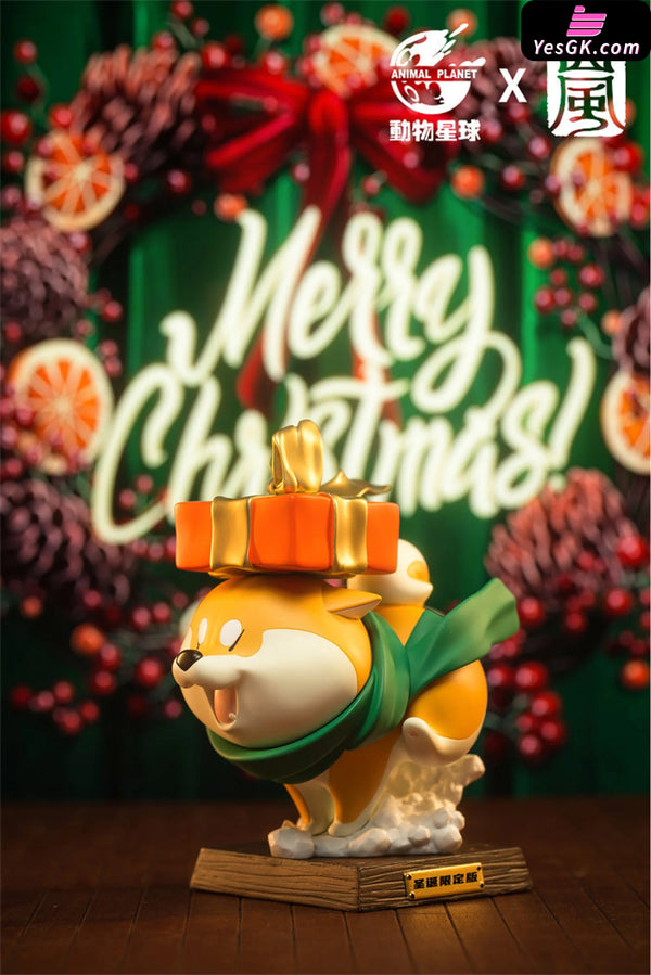 Christmas Shiba Inu Statue - Animal Planet [In-Stock] - Full Payment - Others