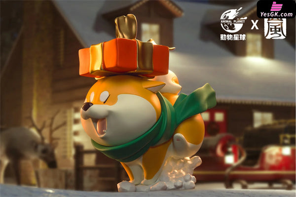 Christmas Shiba Inu Statue - Animal Planet [In-Stock] - Full Payment - Others