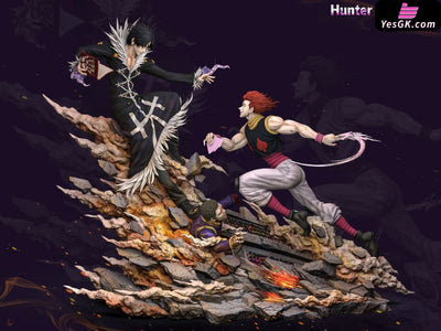 Hunter X Chrollo Lucilfer Vs Hisoka Morow Statue - Hunter Fan Studio [Pre - Order] X
