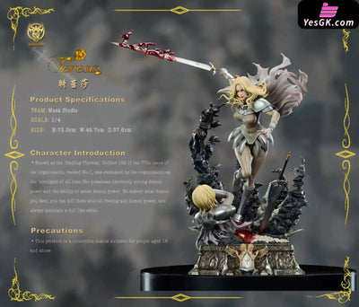 Claymore Teresa GK Statue - Mask Studio [Pre-Order] - Others