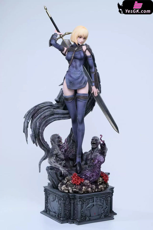 Claymore Twin Goddesses Teresa & Clare 1/4 GK Statue - YUMS-Collectors Studio [In-Stock] - Full Payment / Clare - Others