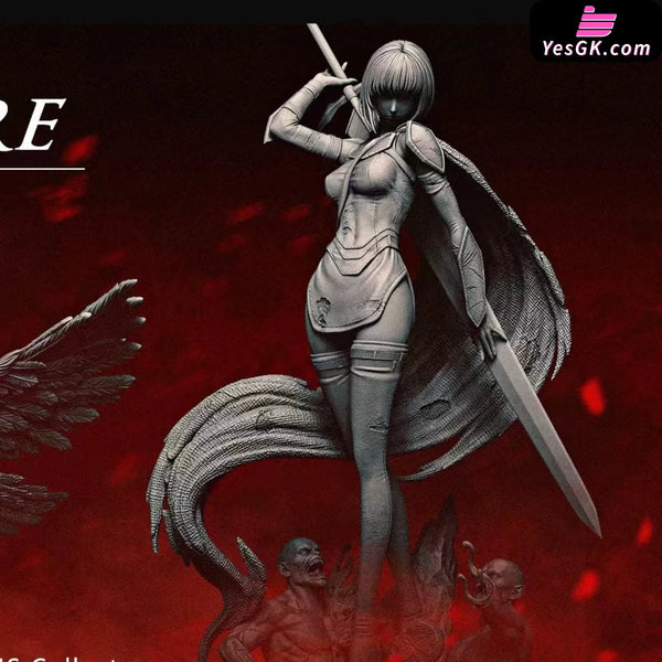 Claymore Twin Goddesses Teresa & Clare 1/4 GK Statue - YUMS-Collectors Studio [In-Stock] - Others