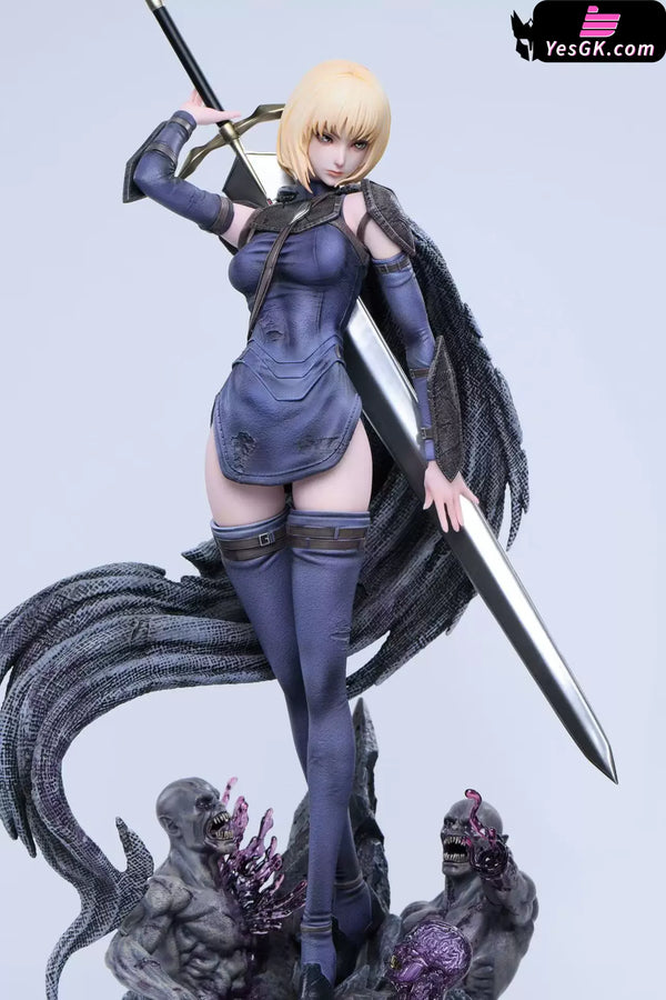 Claymore Twin Goddesses Teresa & Clare 1/4 GK Statue - YUMS-Collectors Studio [In-Stock] - Others