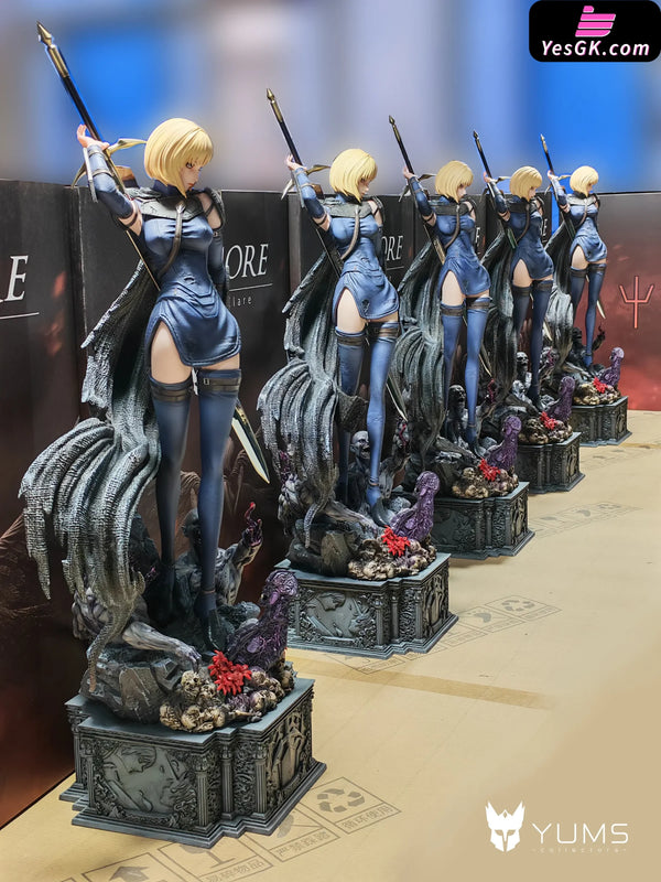 Claymore Twin Goddesses Teresa & Clare 1/4 GK Statue - YUMS-Collectors Studio [In-Stock] - Others
