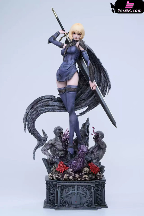 Claymore Twin Goddesses Teresa & Clare 1/4 GK Statue - YUMS-Collectors Studio [In-Stock] - Others