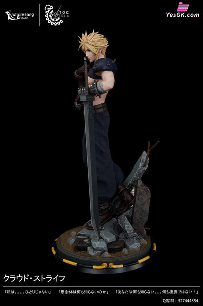 Cloud Strife Resin Statue - Whale Song Studio [Pre-Order Closed] Other Animes
