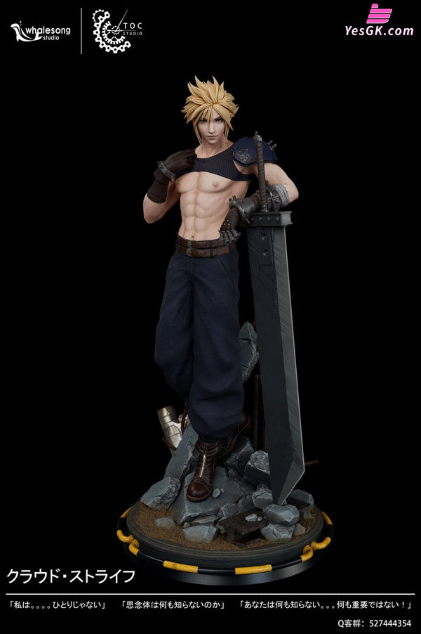 Cloud Strife Resin Statue - Whale Song Studio [Pre-Order Closed] Other Animes