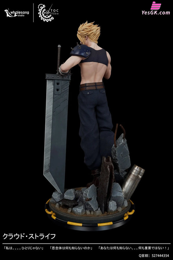 Cloud Strife Resin Statue - Whale Song Studio [Pre-Order Closed] Other Animes