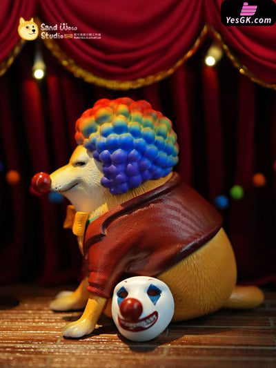 Clown Shiba Inu GK Statue - Na Ke Shi Jia Sha Diao Studio [Pre-Order] Original Design
