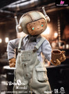 Clumsybot Series 3 Barista Minski Ght005 Action Figure - Whycat Studio & Gearheadtoys [Pre-Order]