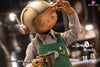 Clumsybot Series 3 Barista Minski Ght005 Action Figure - Whycat Studio & Gearheadtoys [Pre-Order]