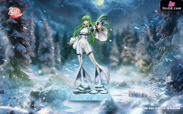 Code Geass C.C. Statue - Red Studio
