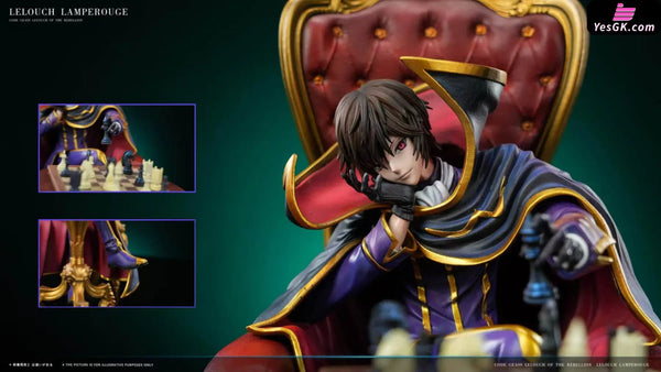 Code Geass Lelouch Lamperouge Statue - Zoldyck Studio