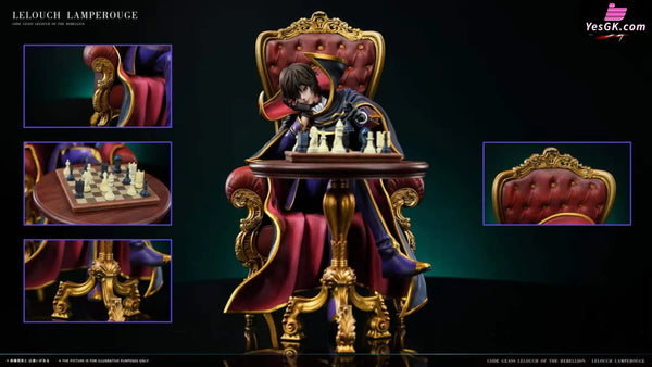 Code Geass Lelouch Lamperouge Statue - Zoldyck Studio