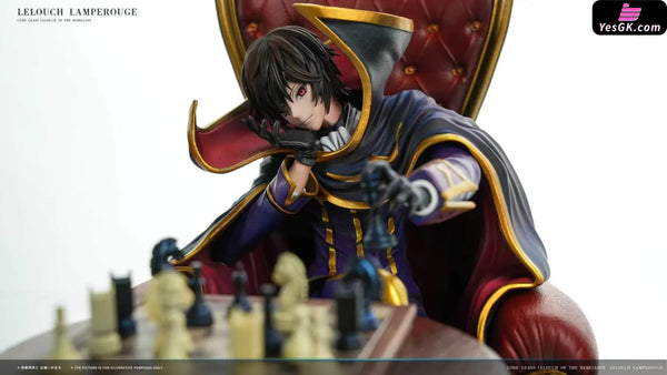 Code Geass Lelouch Lamperouge Statue - Zoldyck Studio