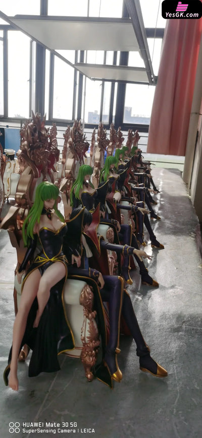 Code Geass: Lelouch of the Rebellion Throne Project #1 Lelouch Lamperouge & C.C Statue - Lamzc Studio [In-Stock] Others