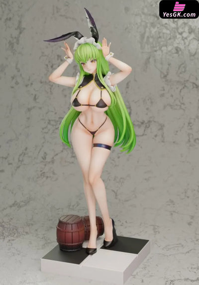Code Geass Tavern Bunny Girl C.C. GK Statue - Green Tea Studio [Pre-Order] Others
