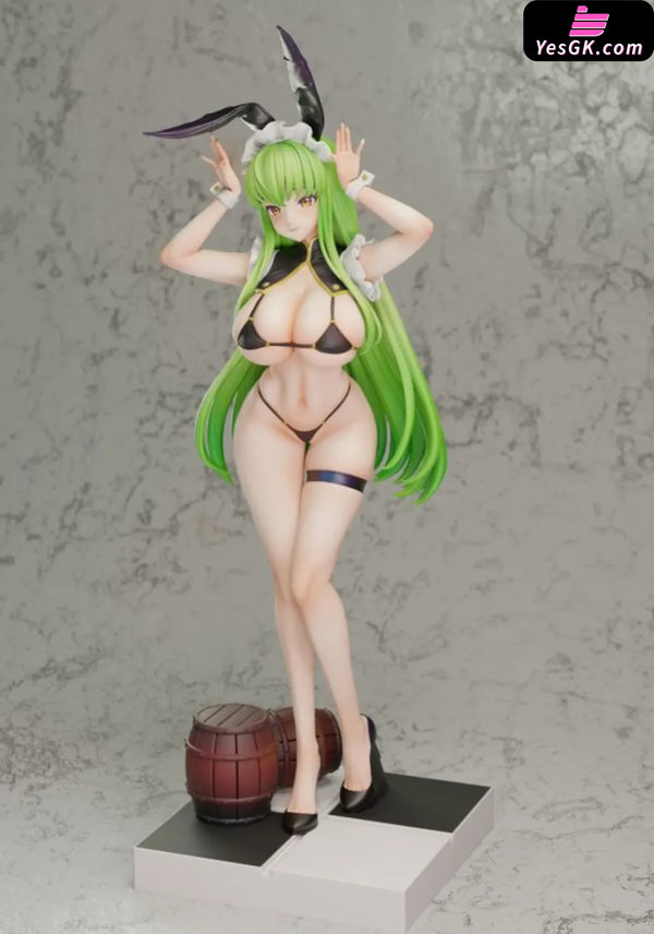 Code Geass Tavern Bunny Girl C.C. GK Statue - Green Tea Studio [Pre-Order] Others