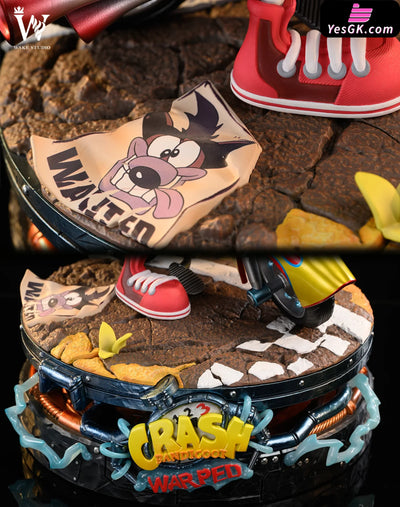Crash Bandicoot 1/4 GK Statue - Wake Studio [In-Stock] Full Payment Others