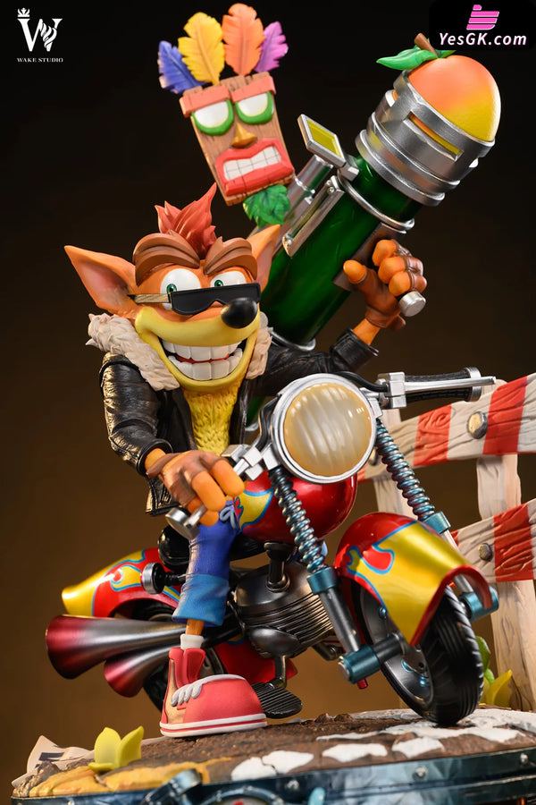 Crash Bandicoot 1/4 GK Statue - Wake Studio [In-Stock] Full Payment Others