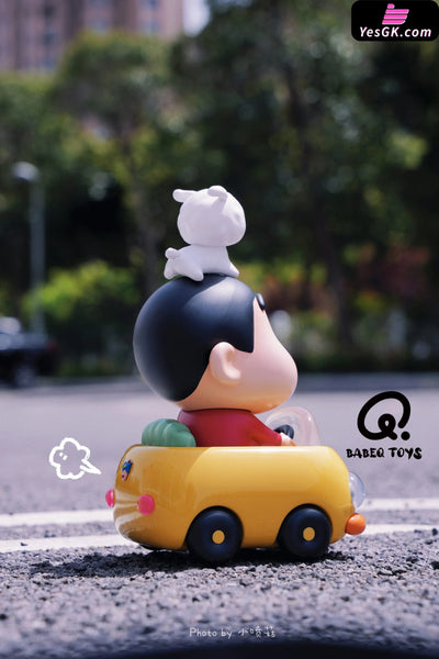 Crayon Shi-chan Shinnosuke on a Joyride GK Statue - BABEQ TOYS Studio [Pre-Order] Crayon Shin-chan