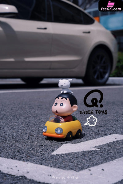 Crayon Shi-chan Shinnosuke on a Joyride GK Statue - BABEQ TOYS Studio [Pre-Order] Crayon Shin-chan