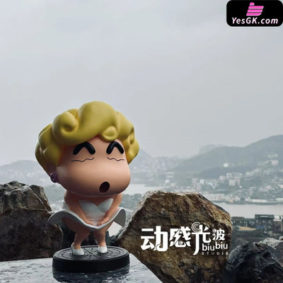 Crayon Shin-chan 35cm Monroe Shin-chan & JK Shin-chan GK Statue - biubiu Studio [Pre-Order] Crayon Shin-chan