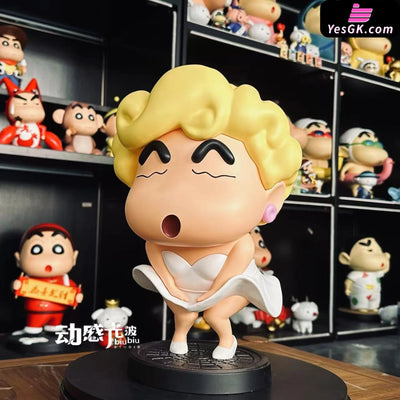 Crayon Shin-chan 35cm Monroe Shin-chan & JK Shin-chan GK Statue - biubiu Studio [Pre-Order] Deposit / Monroe Shin-chan