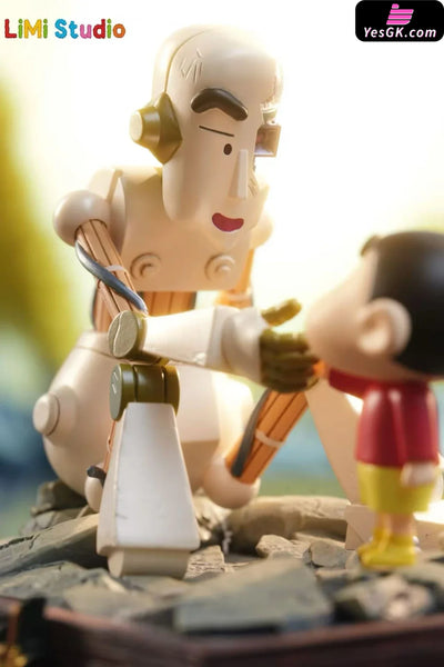 Crayon Shin-chan and Robot Dad Q Version GK Statue - LiMi Studio [Pre-Order] Crayon Shin-chan