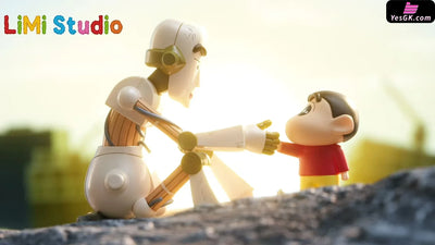 Crayon Shin-chan and Robot Dad Q Version GK Statue - LiMi Studio [Pre-Order] Crayon Shin-chan