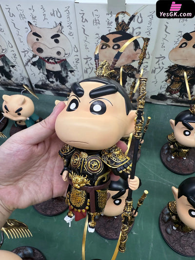 Crayon Shin-chan Black Goku Nohara Shinnosuke Bajie Buriburizaemon GK Statue - DY Studio [In-Stock] Crayon Shin-chan