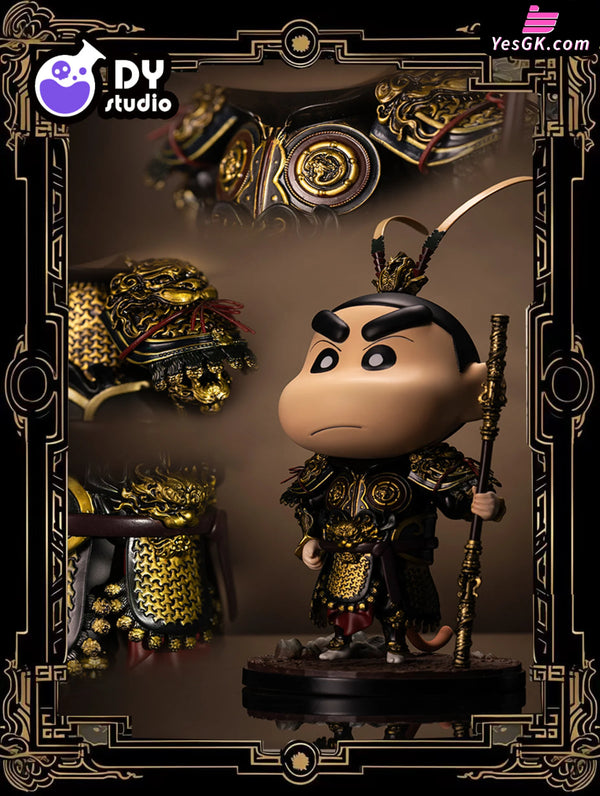 Crayon Shin-Chan Black Goku Nohara Shinnosuke Bajie Buriburizaemon Gk Statue - Dy Studio