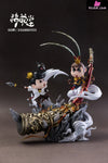 Crayon Shin-Chan Cosplay Sun Wukong Vs Erlang Shen Resin Statue - M.h.t Studio [Pre-Order]