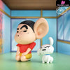 Crayon Shin chan Eavesdropping Shin chan & Shiro GK Statue NIUZI Studio [Pre Order] Crayon Shin chan