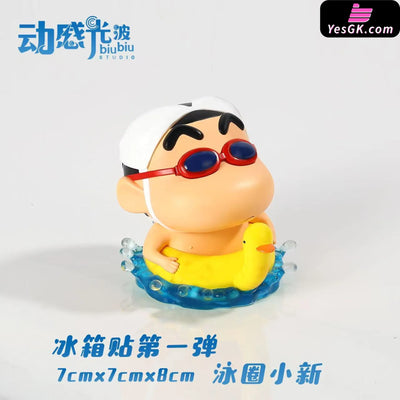 Crayon Shin-chan Fridge Magnet Series 01 Swimming Ring Shinnosuke GK Statue - Biubiu Studio [Pre-Order] Crayon Shin-chan