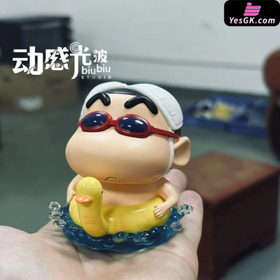 Crayon Shin-chan Fridge Magnet Series 01 Swimming Ring Shinnosuke GK Statue - Biubiu Studio [Pre-Order] Crayon Shin-chan