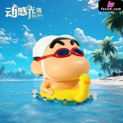 Crayon Shin-chan Fridge Magnet Series 01 Swimming Ring Shinnosuke GK Statue - Biubiu Studio [Pre-Order] Deposit Crayon