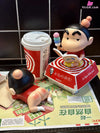 Crayon Shin-Chan Get Punched Shinnosuke Series #3 Grovel #4 Read Resin Statue - Biubiu Studio