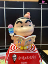 Crayon Shin-Chan Get Punched Shinnosuke Series #3 Grovel #4 Read Resin Statue - Biubiu Studio