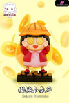 Crayon Shin-Chan & Get Rich Chibi Momoko Sakura Statue - Miao Li Studio [In-Stock] Full Payment /